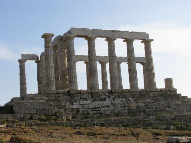 храм Посейдона Аттика