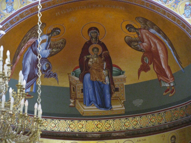 Посещение храма Дмитрия Солунского
