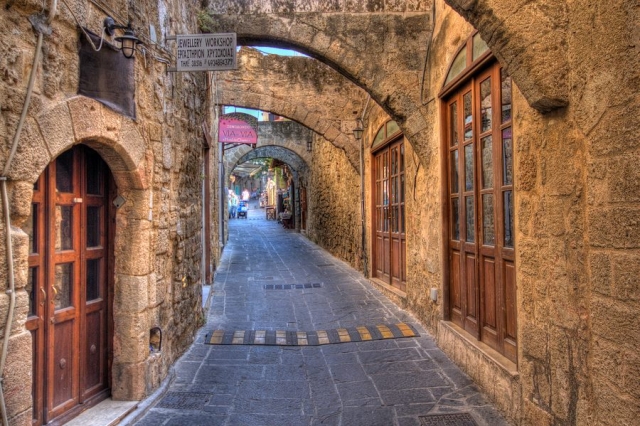 Прогулка по улицам старого города Родос