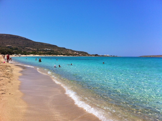 пляж элафониси крит